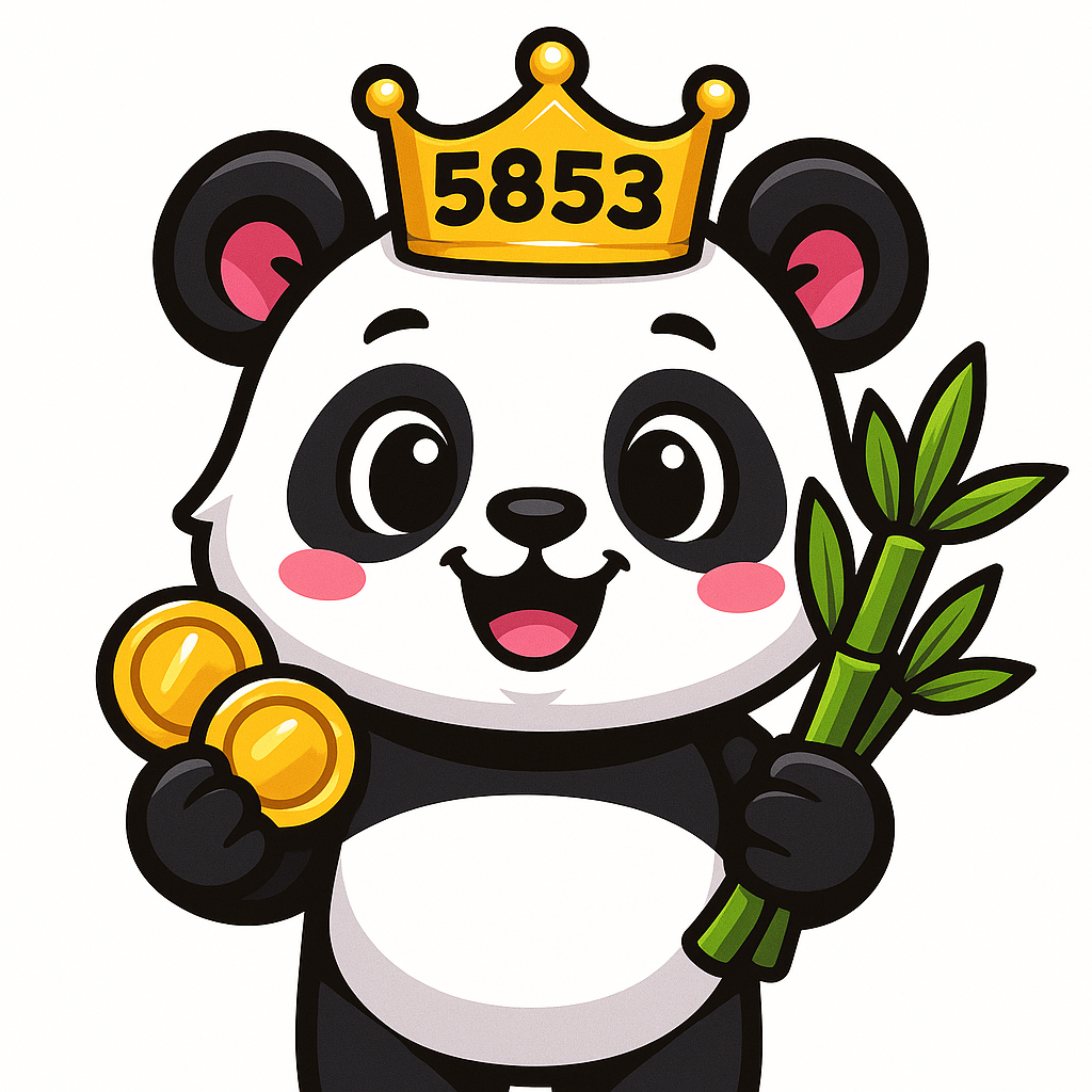 Mascote 5853 Bet - Panda da Sorte
